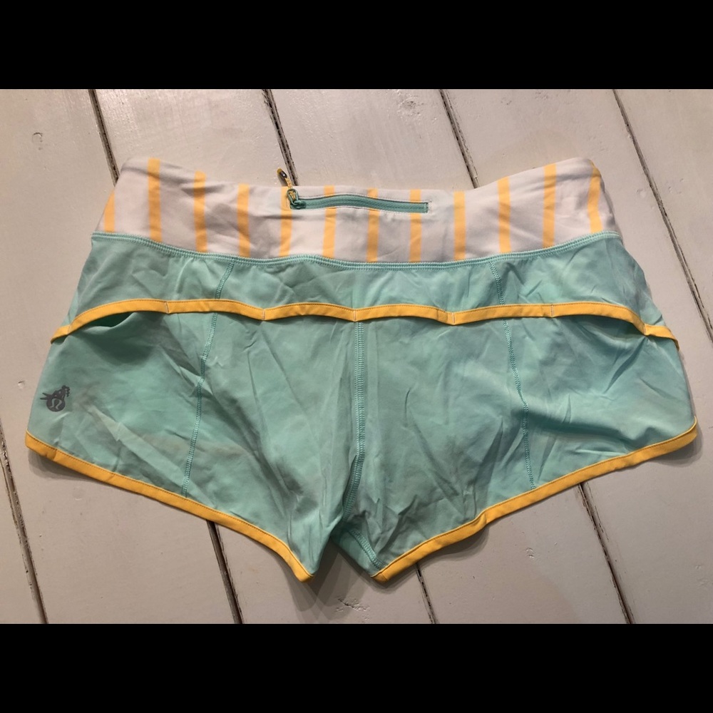 *Rare* Lululemon Run: Speed Short Seawheeze